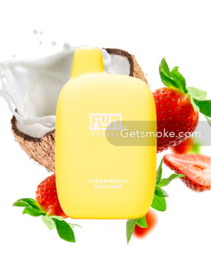 Strawberry Coconut Flum Pebble