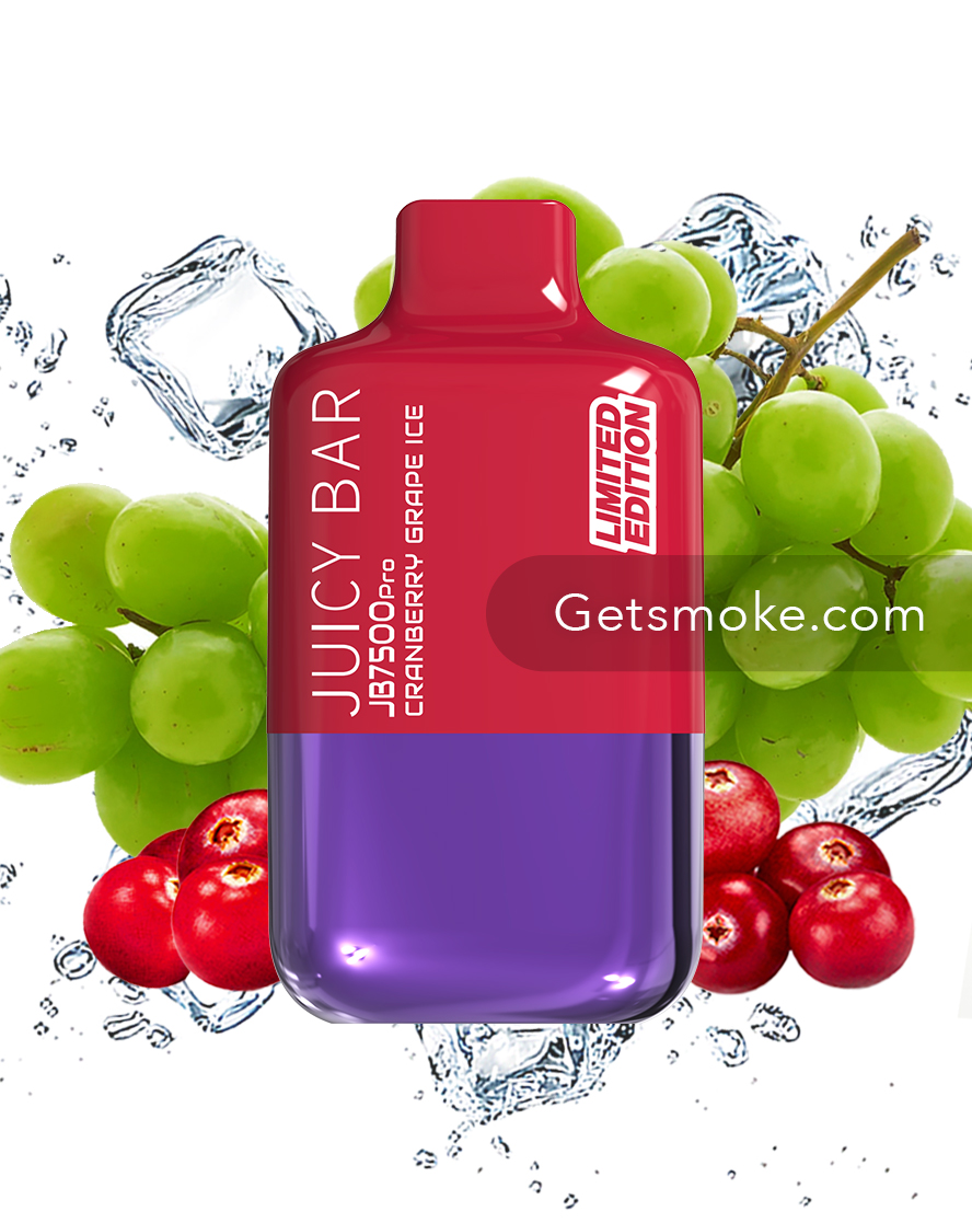 Cranberry Grape Ice - JUICY BAR JB7500 PRO
