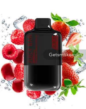 Strawberry Raspberry Cherry Ice - JUICY BAR JB7500 PRO
