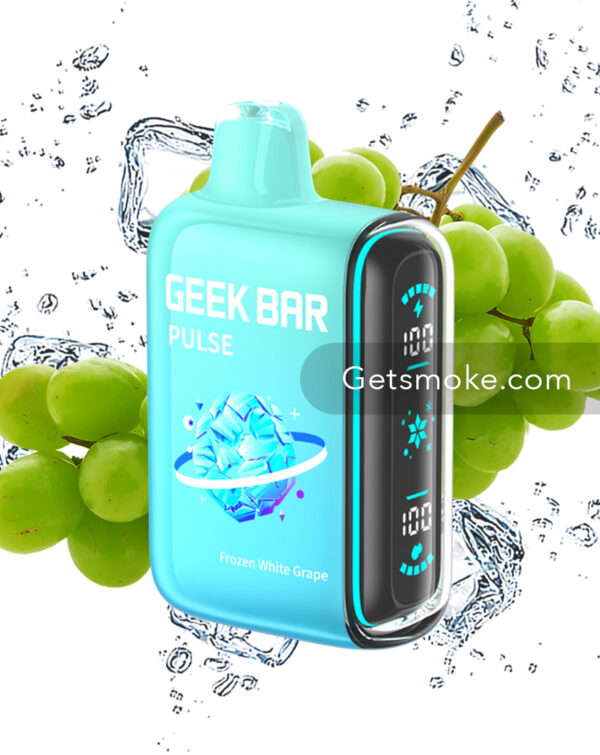 Frozen White Grape Geek Bar Pulse