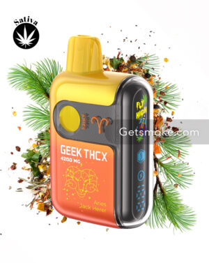 Aries Jack Herer (Sativa) Geek THCX Pulse Pro THC-A Blend