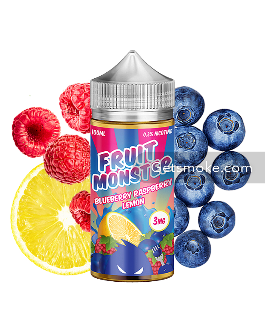 Blueberry Raspberry Lemon Fruit Monster