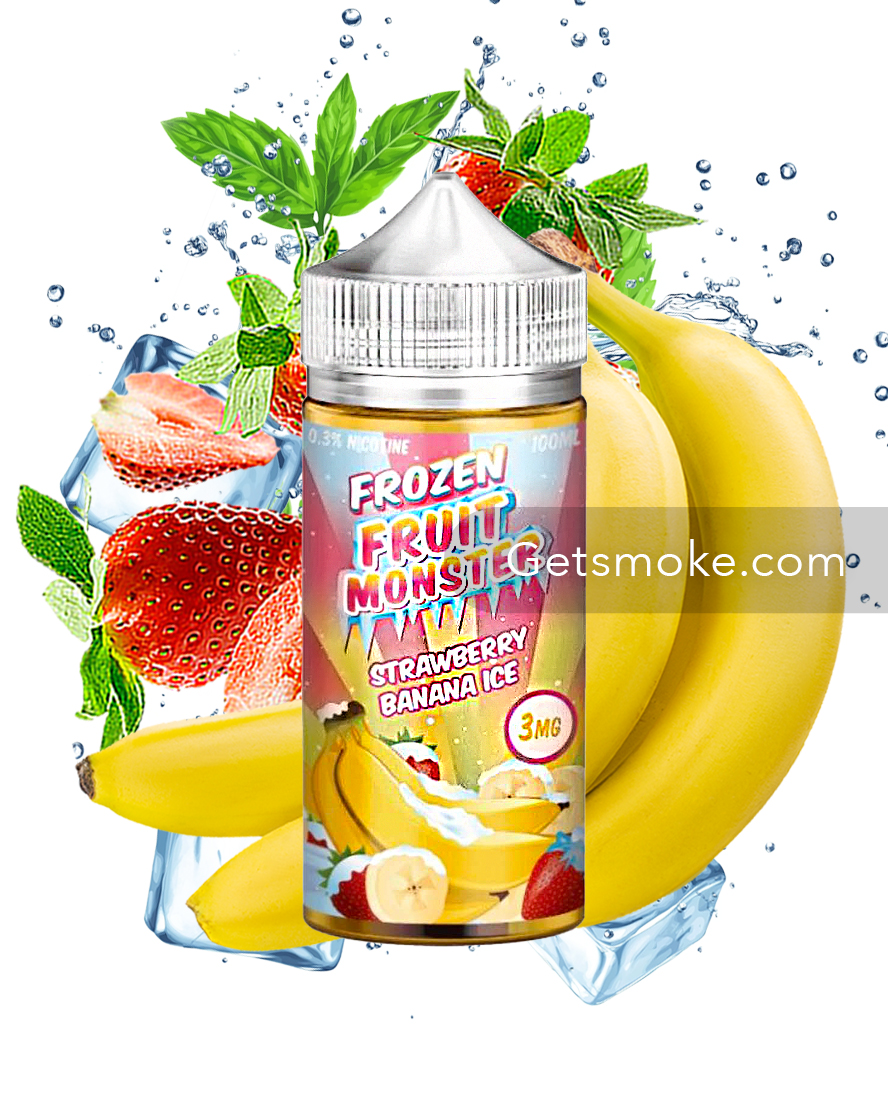 Strawberry Banana Ice Fruit Monster