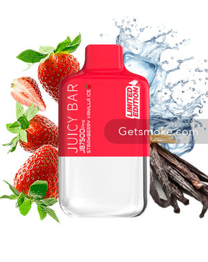 Strawberry Vanilla Ice JUICY BAR JB7500 PRO