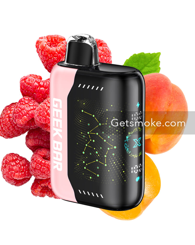 Geek Bar Pulse X White peach raspberry