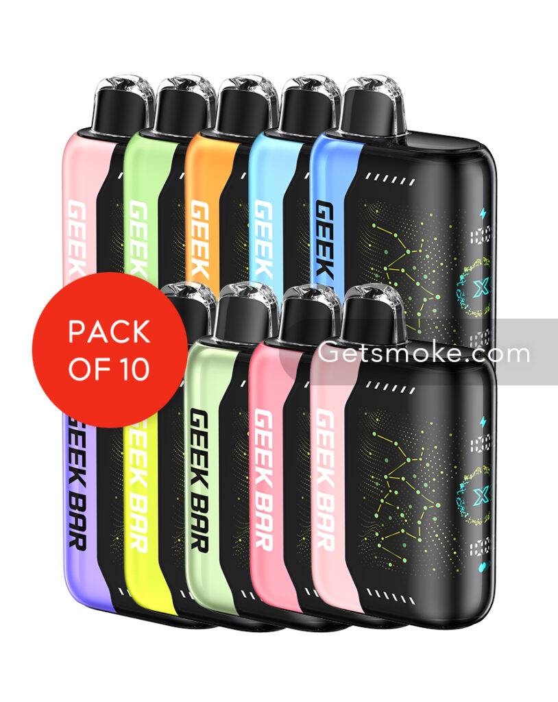 Geek Bar Pulse X Pack of 10