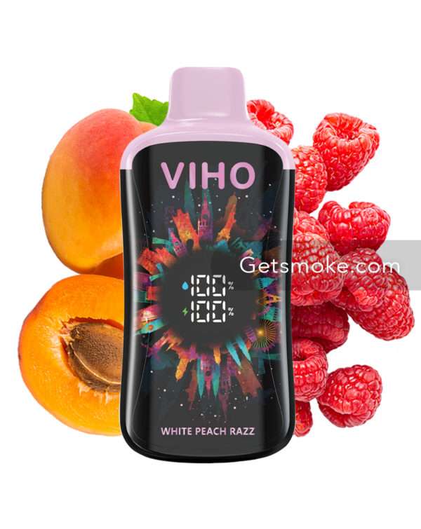 White Peach Razz VIHO Supercharge Pro