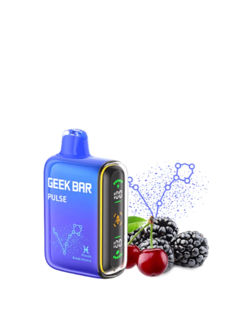 Black Cherry Geek Bar Pulse Review – Rich Smooth and Full of Flavor