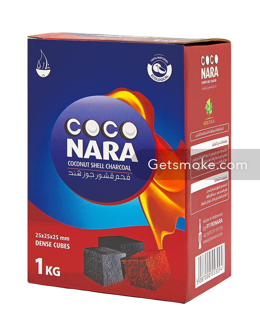 Coconara Dense Cubes Hookah Charcoal